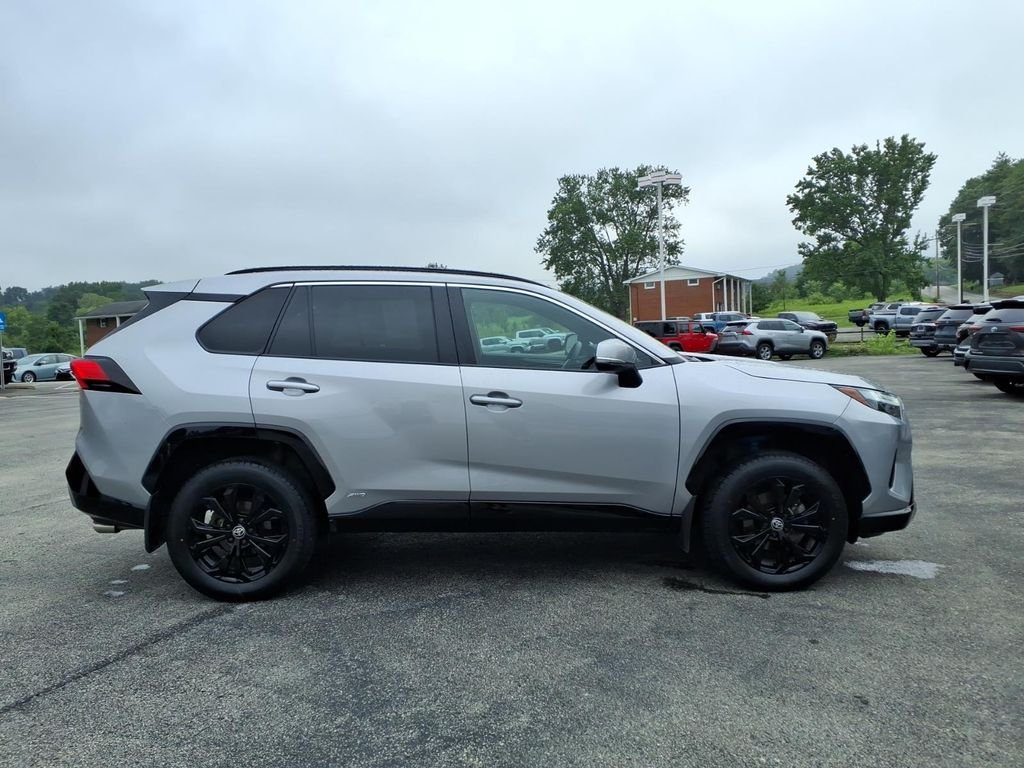 Used 2022 Silver Sky Metallic Toyota Hybrid SE image 3