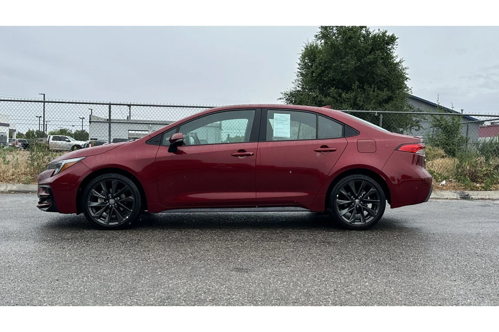 Used 2024 Red Toyota SE image 7