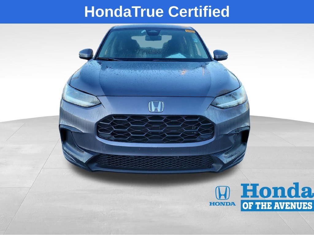 Certified Used 2024 Modern Steel Metallic Honda 5DR 2WD LX image 2