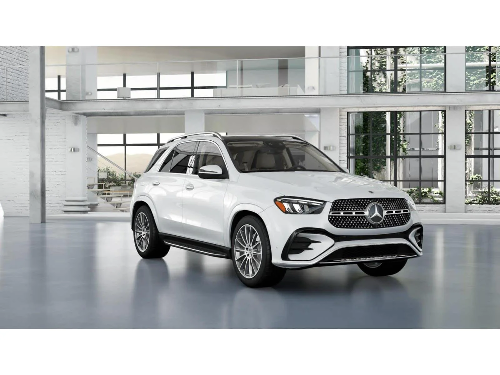 Certified Used 2026 MANUFAKTUR Moonlight White Metallic Mercedes-Benz GLE 350 image 9
