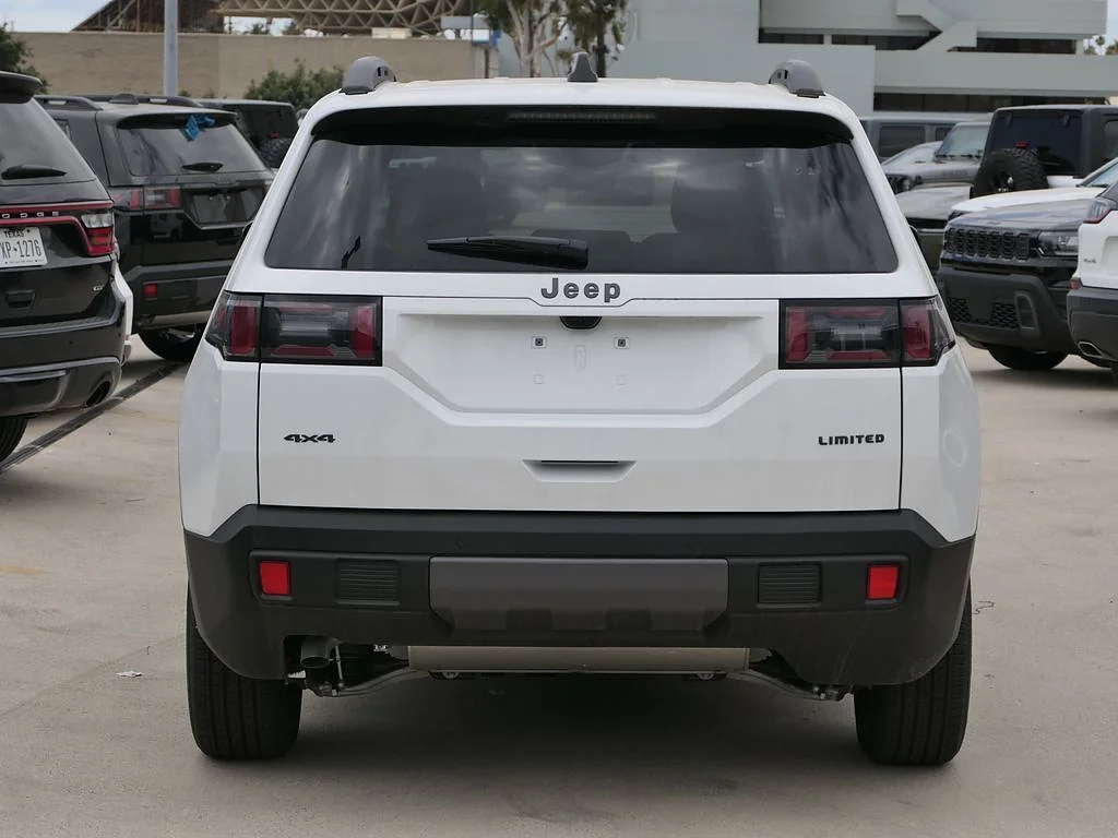 New 2026 Bright White Clear Coat Jeep Limited 4x4 image 3