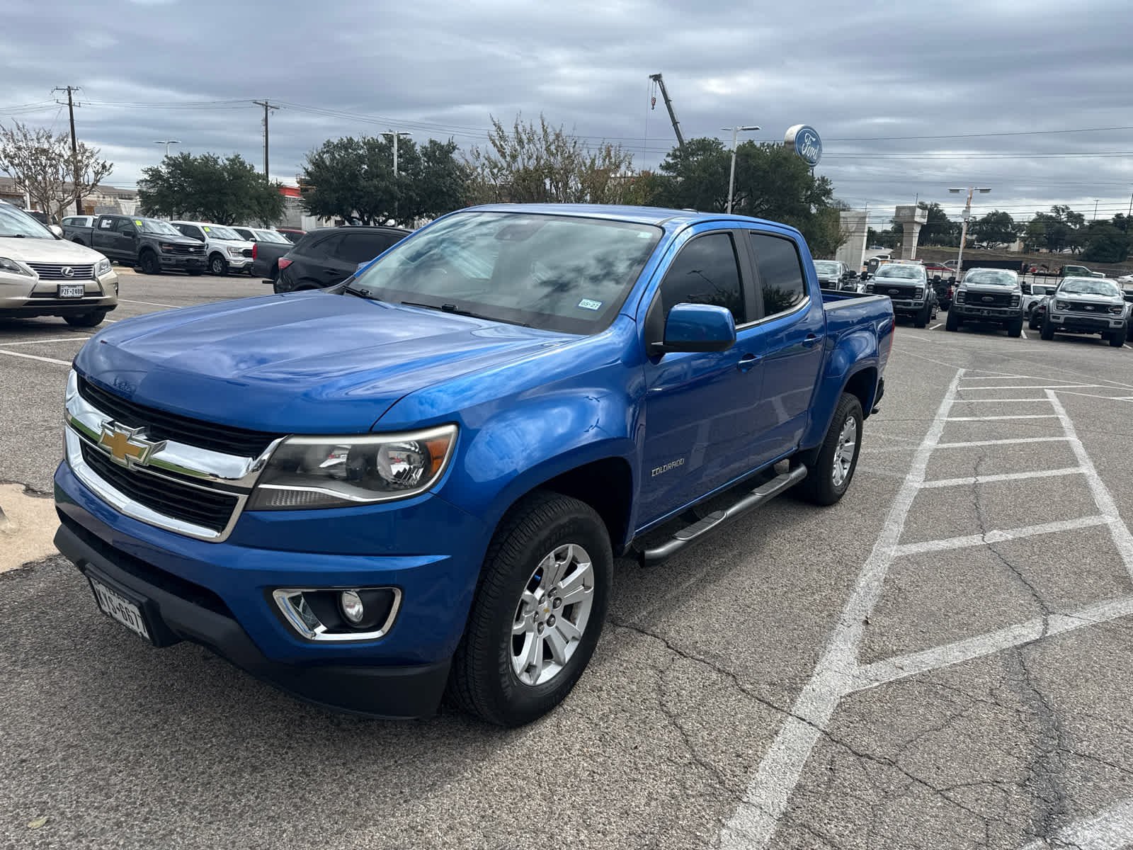 Used 2018 Kinetic Blue Chevrolet 2WD LT image 2