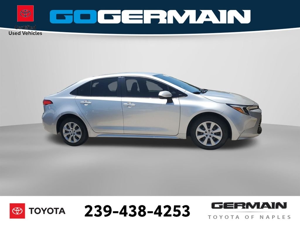 Certified Used 2023 Silver Toyota LE image 6