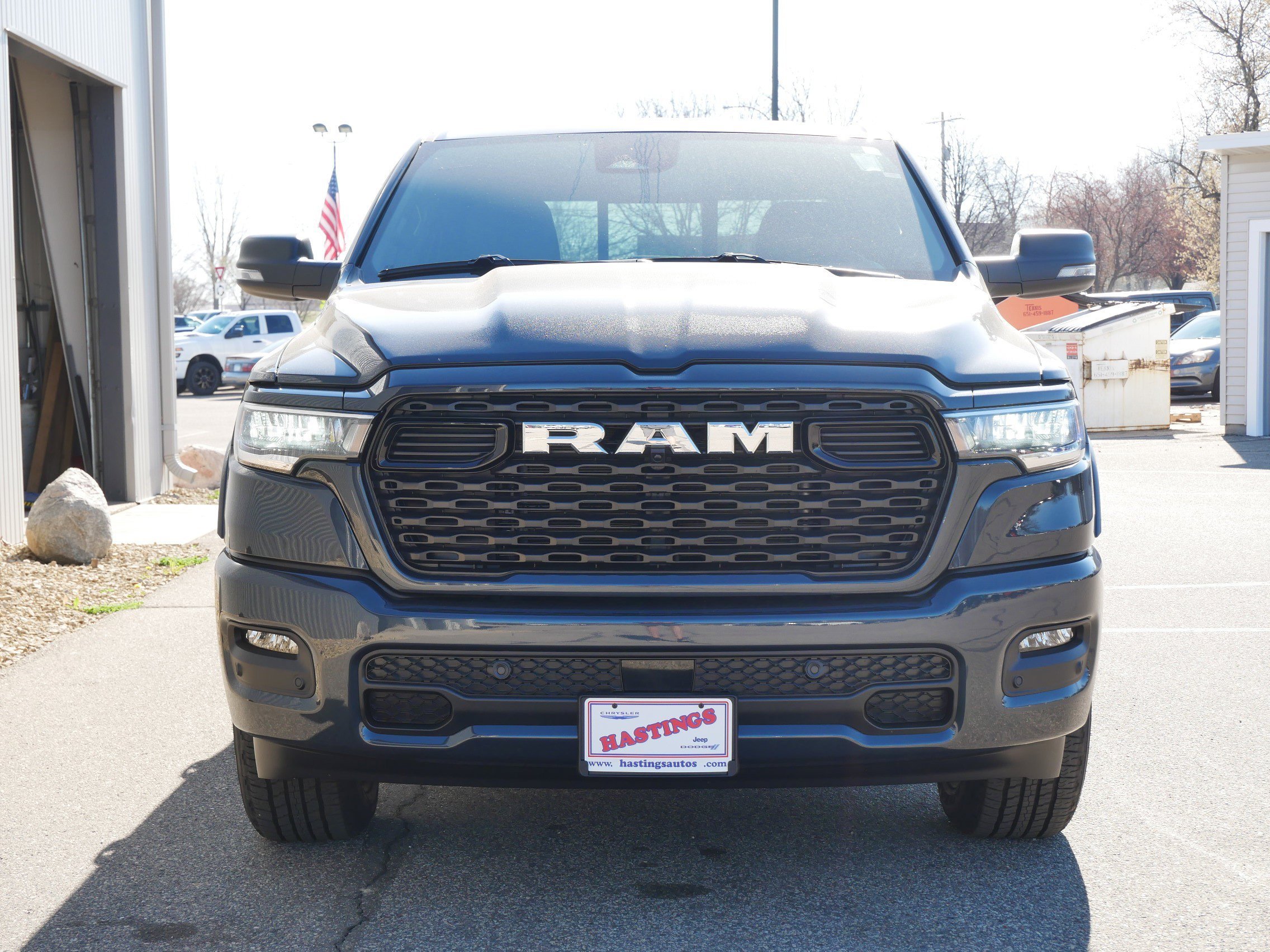New 2026 Forged Blue Metallic Exterior Paint RAM Big Horn image 5
