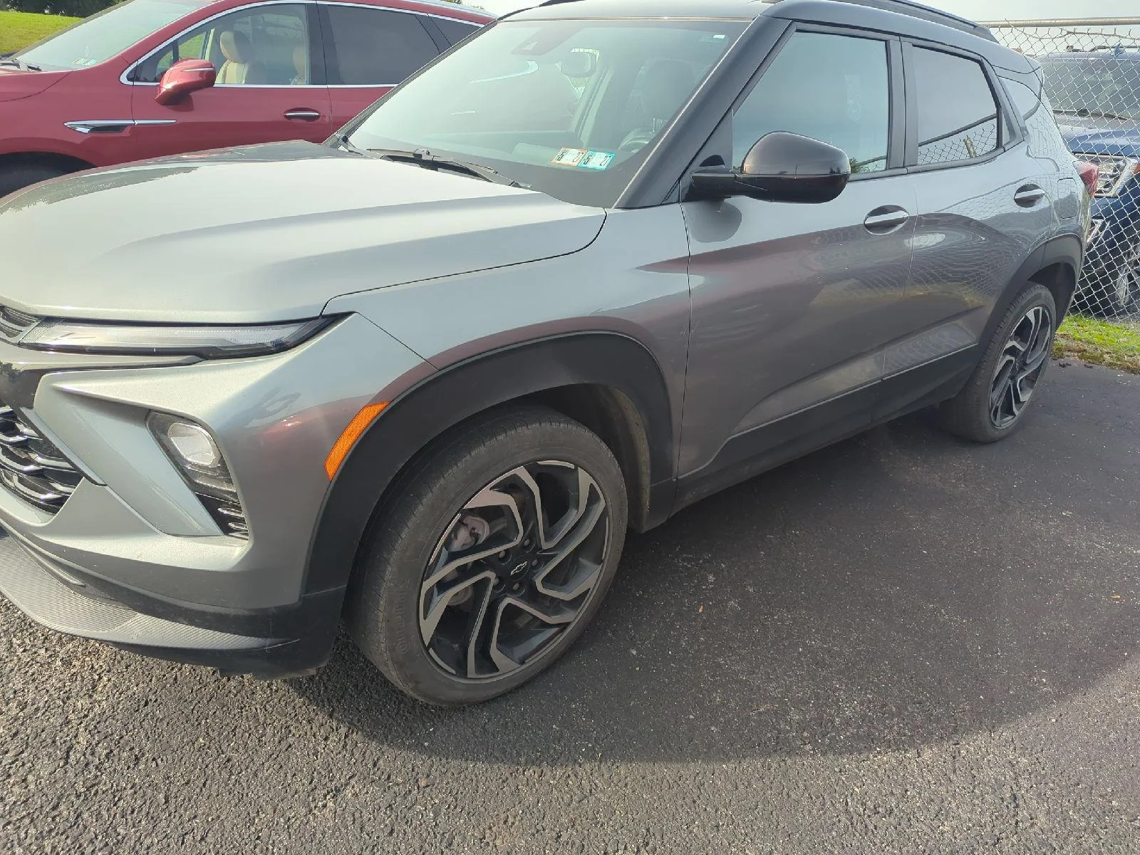 Used 2024 Sterling Gray Metallic Chevrolet RS image 4