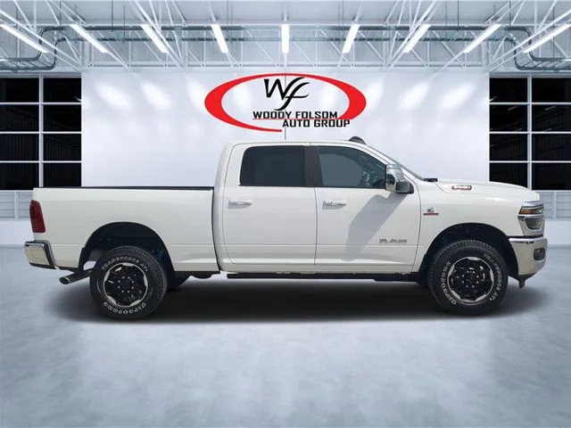 New 2025 Bright White Clear-Coat Exterior Paint RAM Laramie image 2