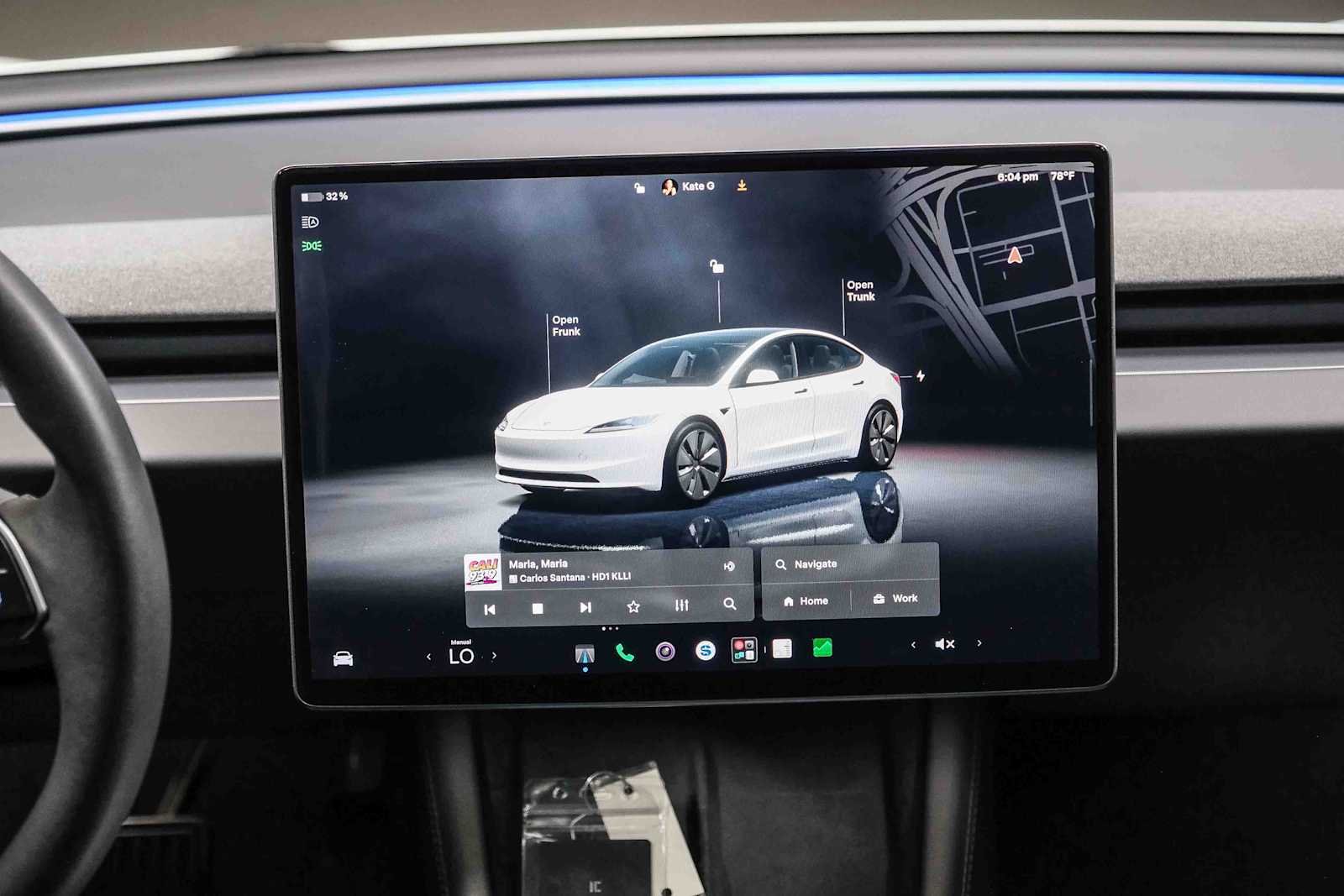 Used 2024 Pearl White Multi-Coat Tesla  image 14