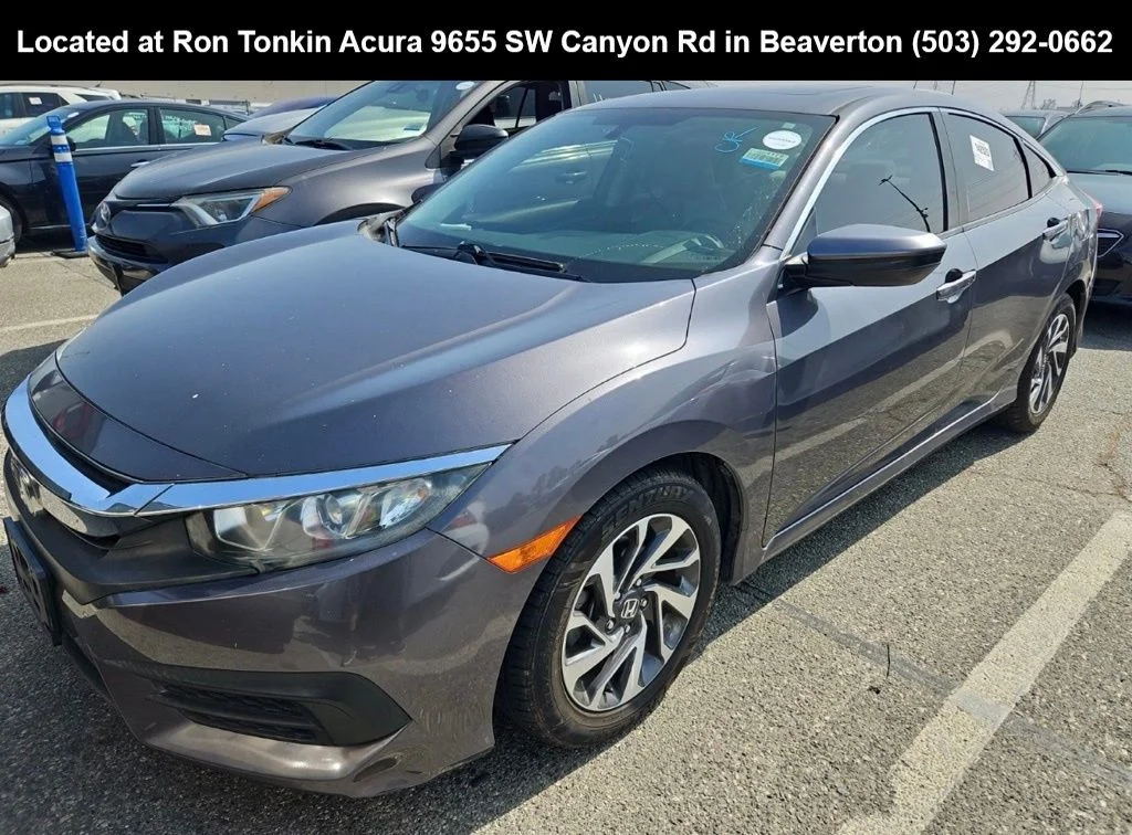 Used 2018 Modern Steel Metallic Honda EX image 3