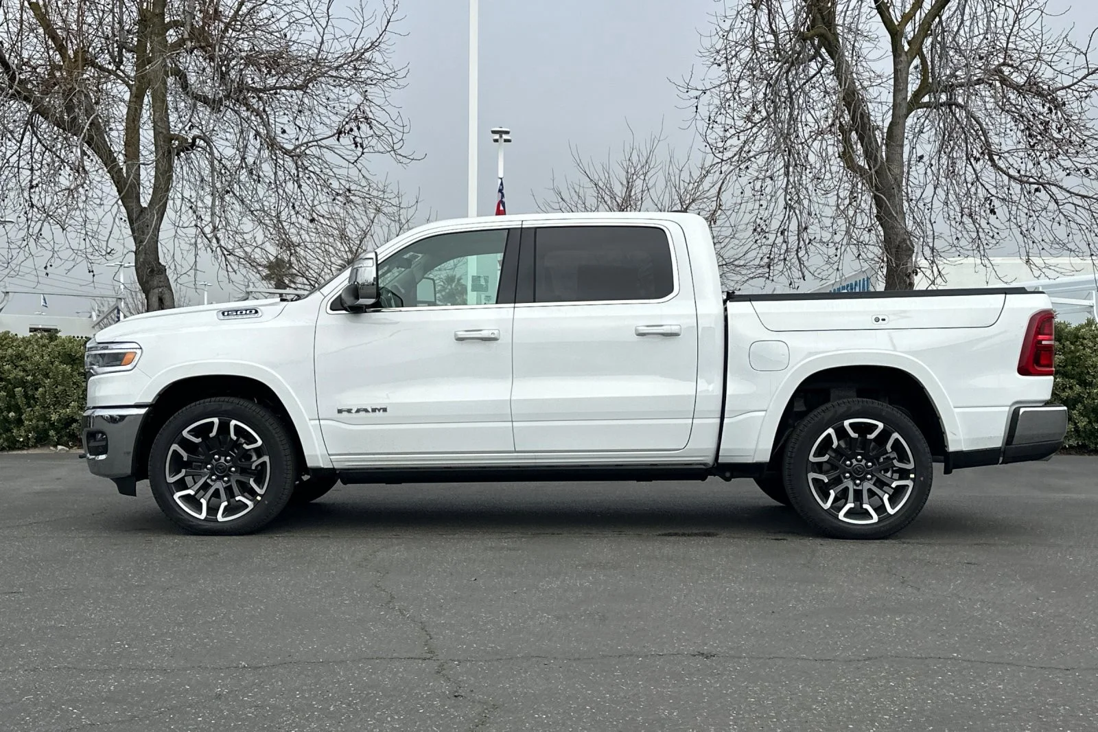 New 2026 Bright White Clear-Coat Exterior Paint RAM Longhorn image 7