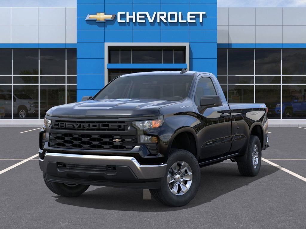 New 2025 Chevrolet Silverado 1500 WT 2D Standard Cab