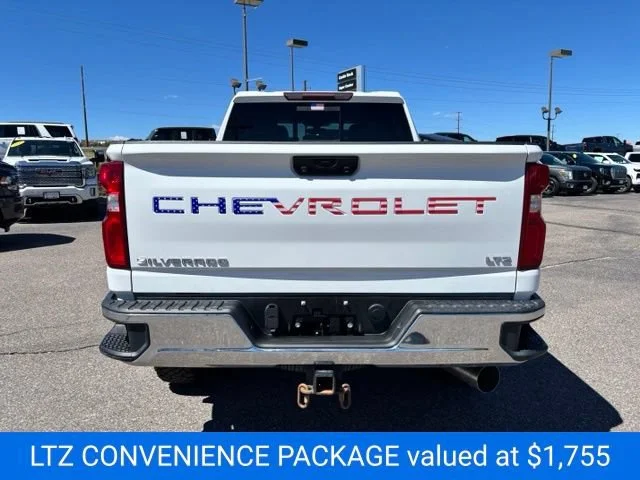 Certified Used 2021 SUMMIT WHITE Chevrolet LTZ image 4