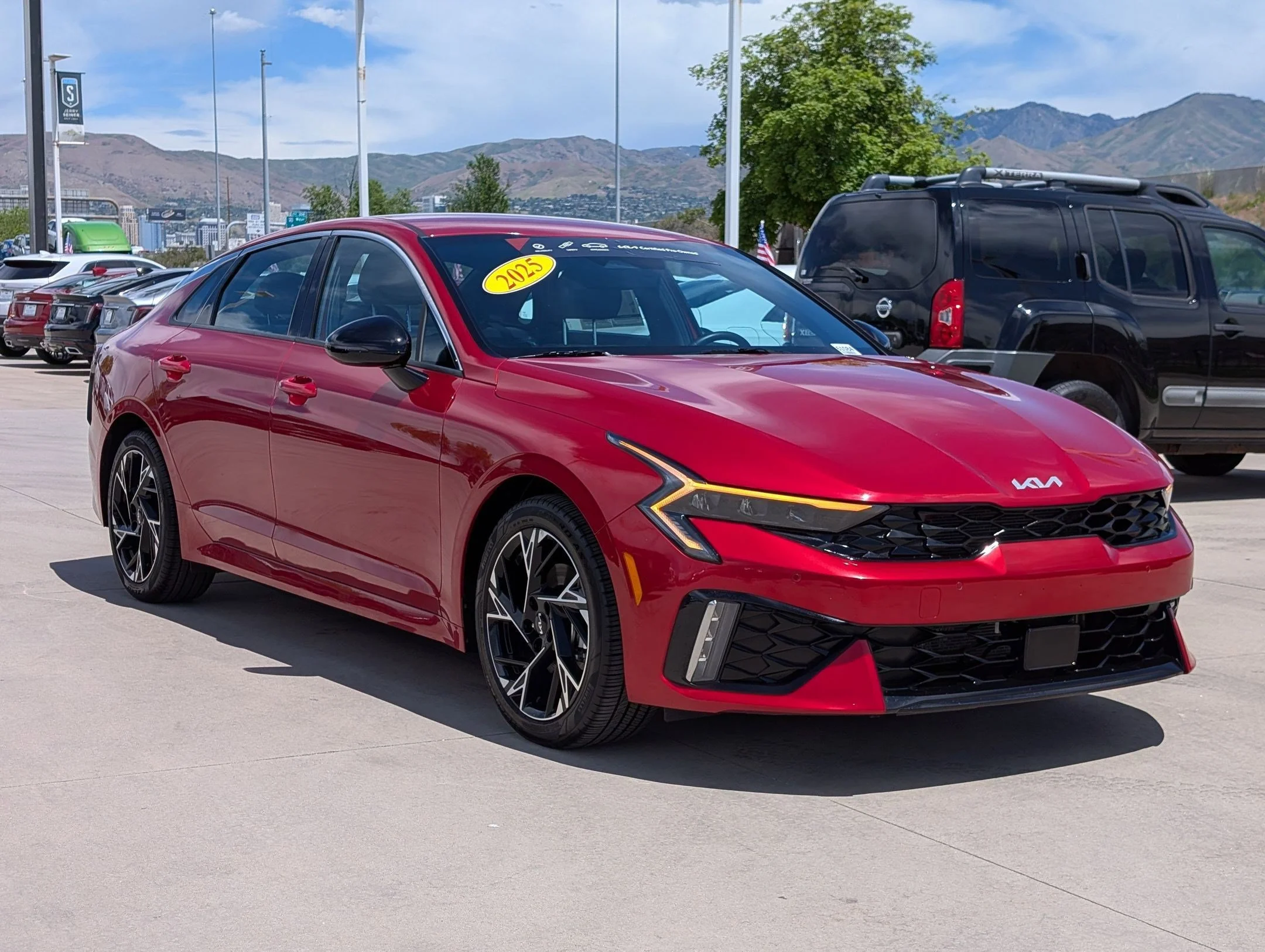 Used 2025 Runway Red Kia GT-Line image 7