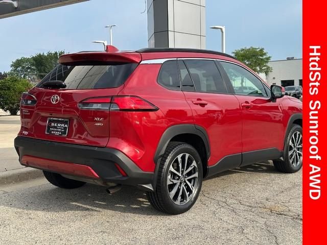 Certified Used 2024 Barcelona Red Metallic Toyota XLE image 3