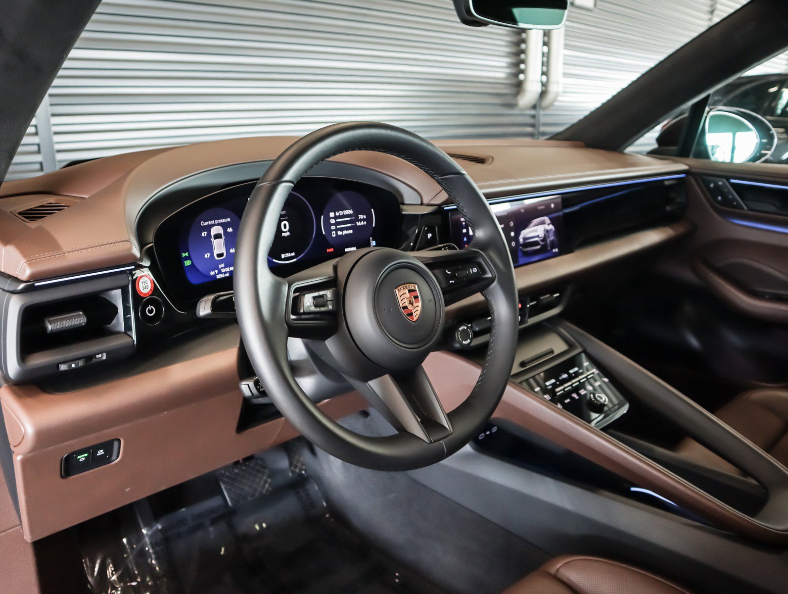 Certified Used 2025 Copper Ruby Metallic Porsche Electric image 4