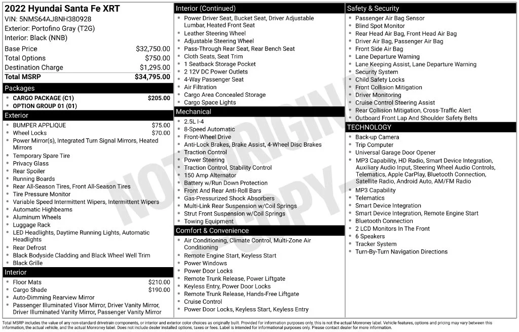 Used 2022 Gray Hyundai XRT image 6