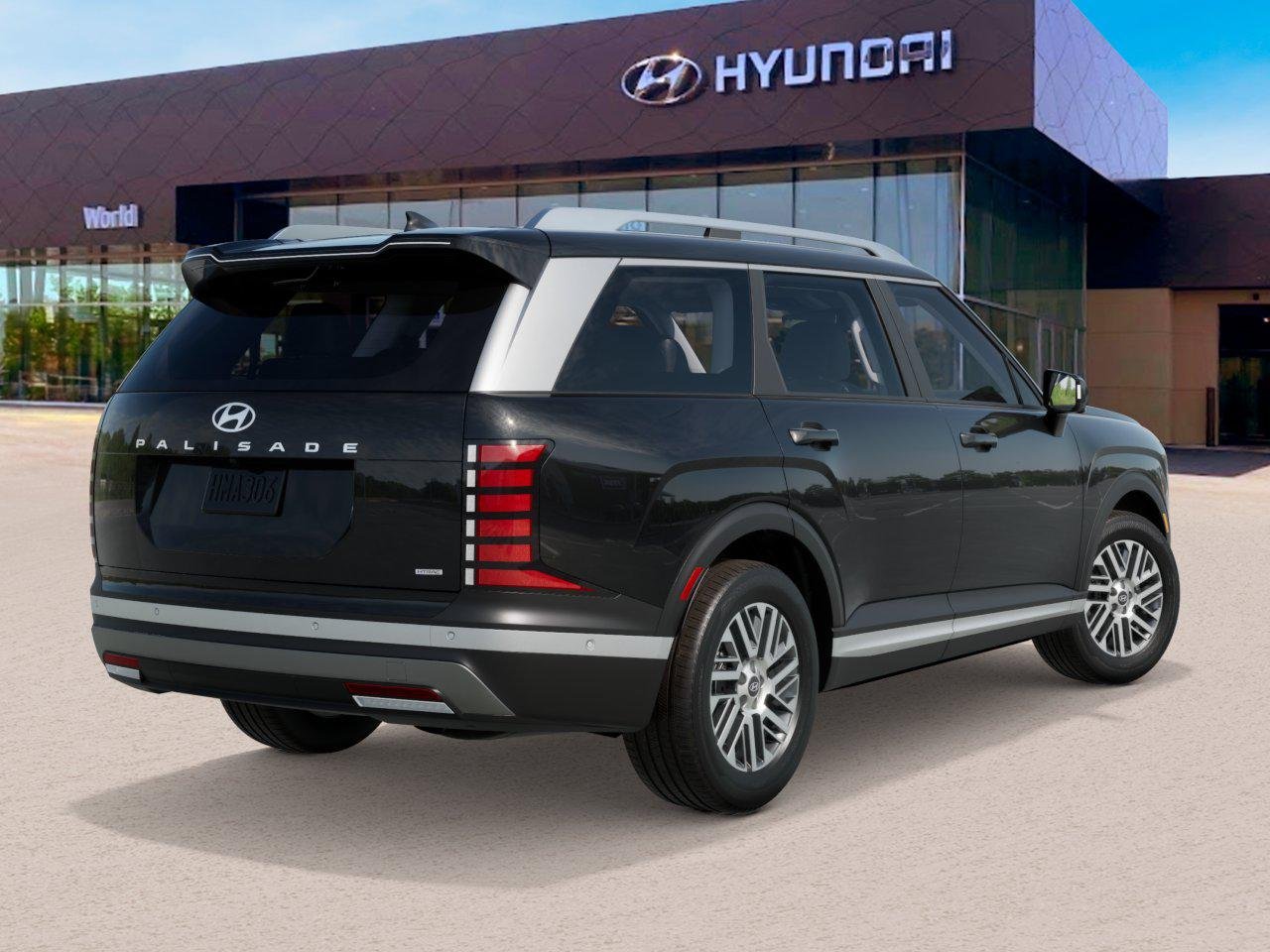 New 2027 Abyss Black Pearl Hyundai SEL Premium AWD image 4