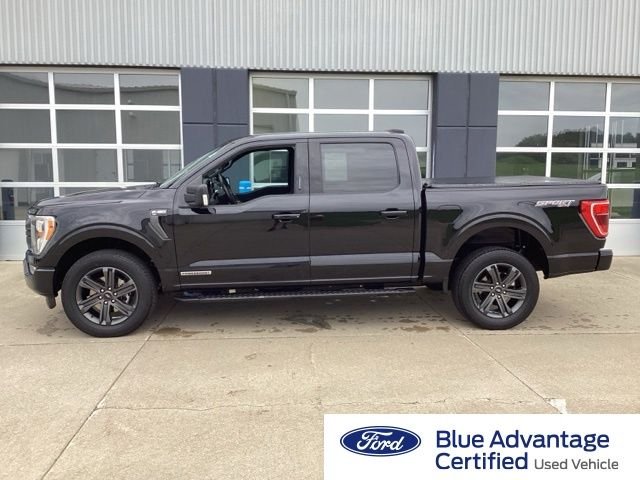 Certified Used 2023 Black Metallic Ford XLT image 1