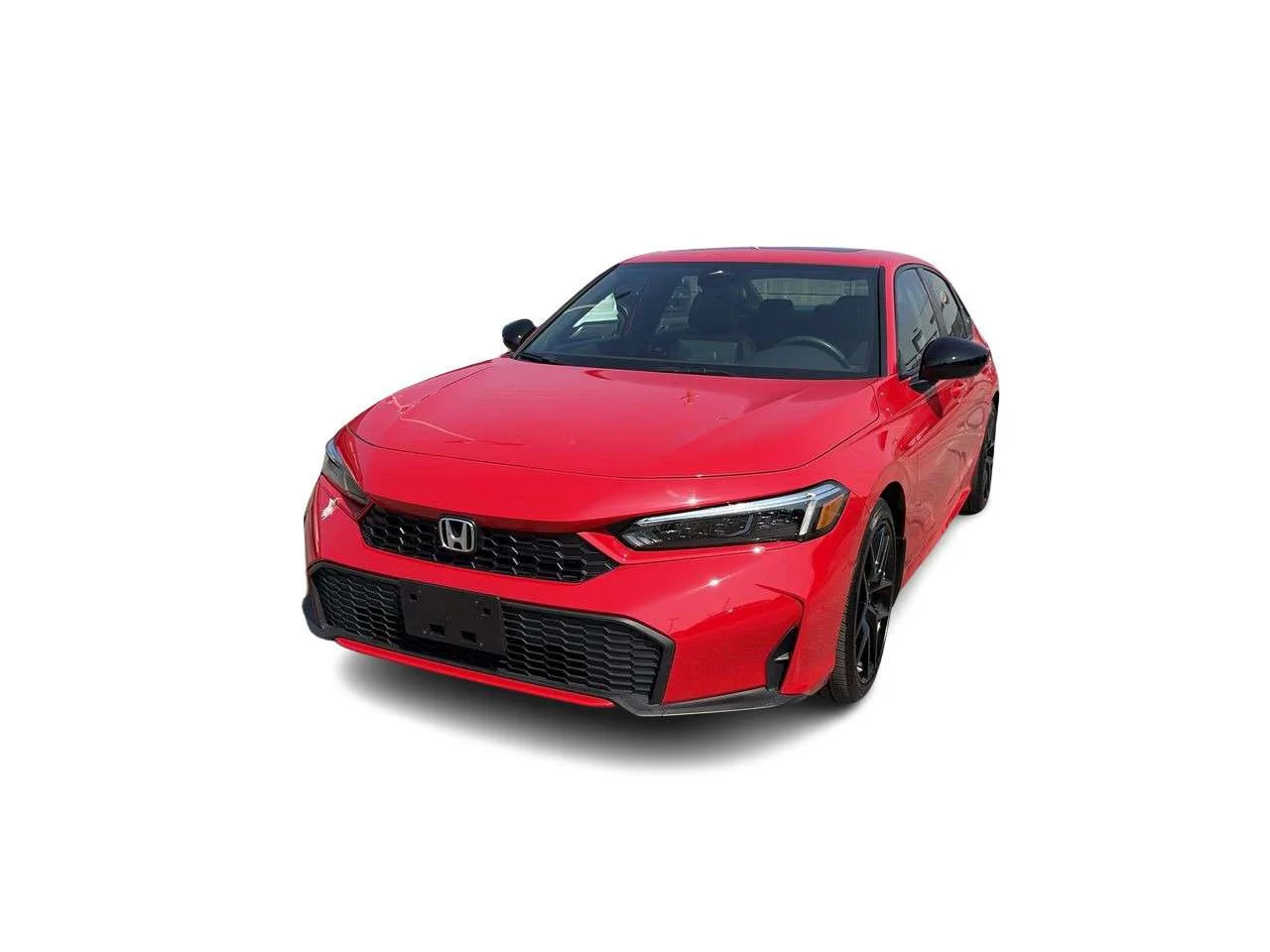 Used 2025 Rallye Red Honda Sport eCVT Sedan Certified Pre-Owned   No Accident image 5