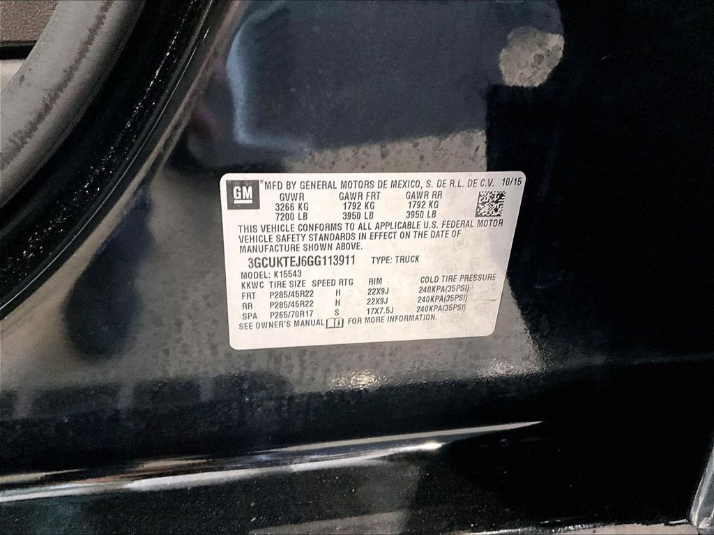 Used 2016 Black Chevrolet High Country image 37