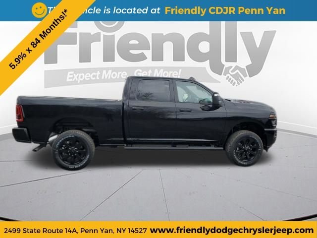 New 2026 Diamond Black Crystal Pearl-Coat Exterior Paint RAM Tradesman image 6