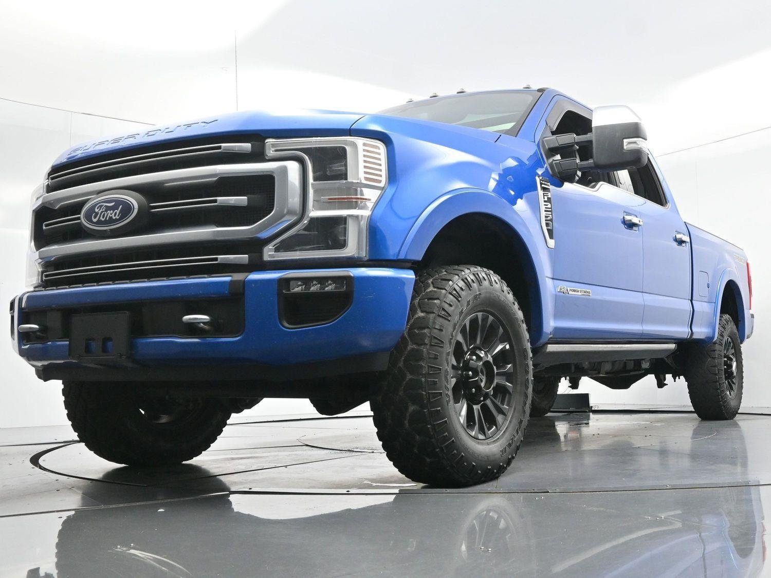 Used 2021 Velocity Blue Ford Platinum image 47