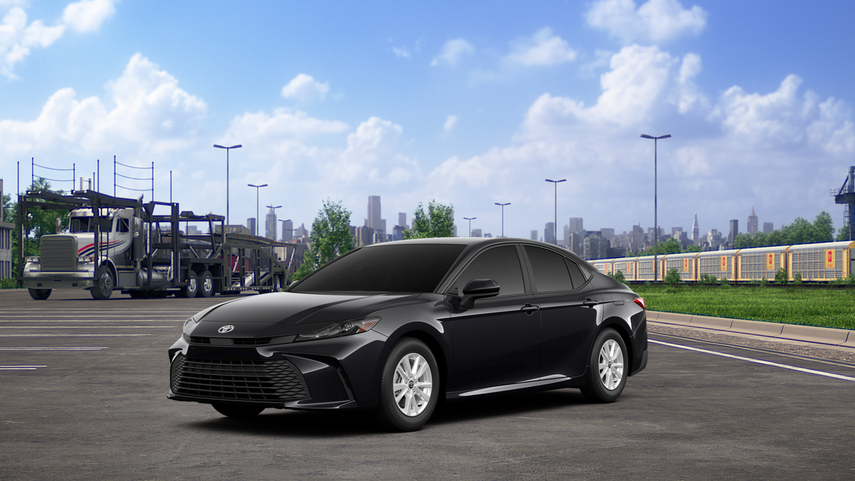 New 2026 Midnight Black Metallic Toyota LE image 15