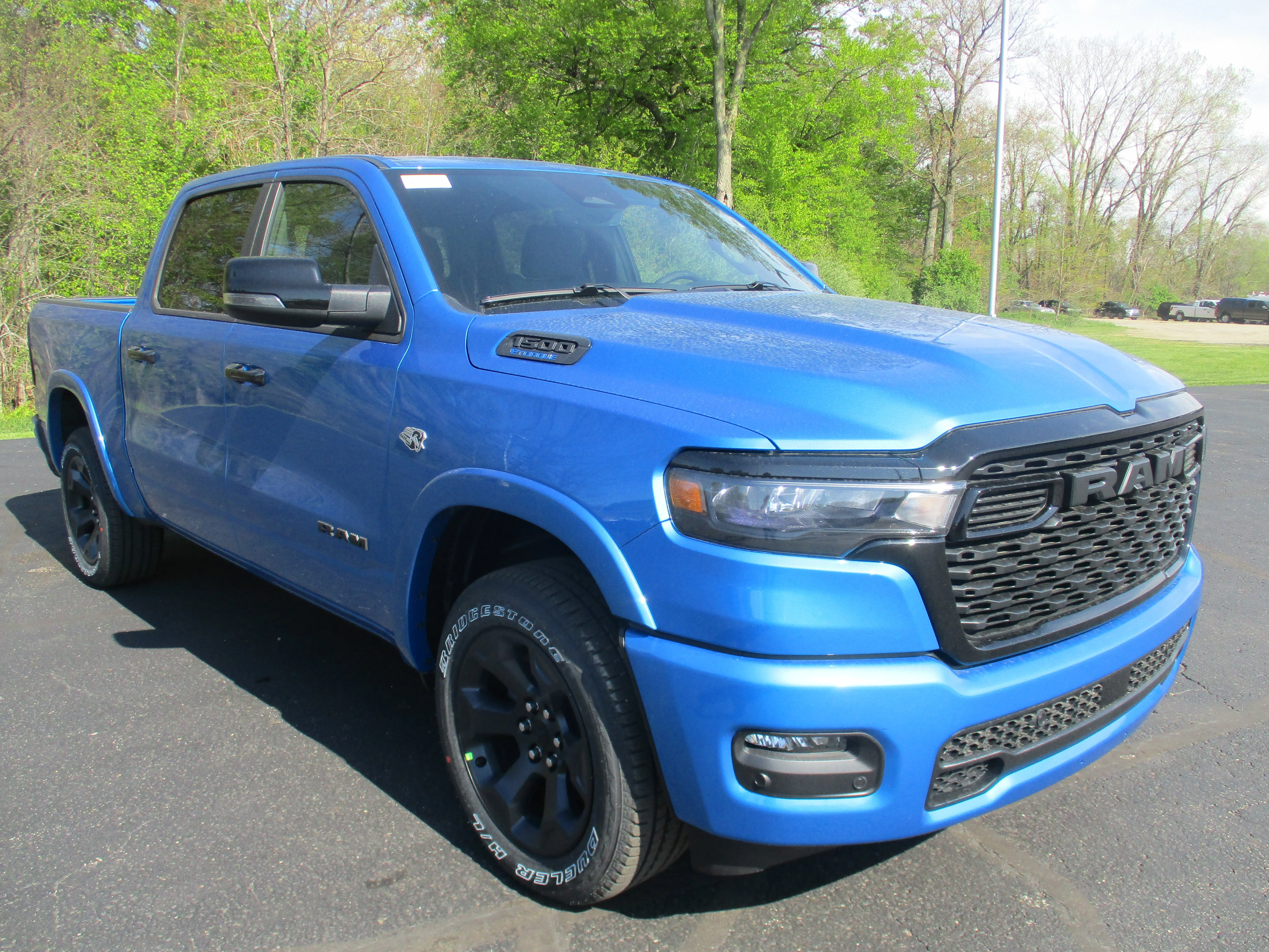 New 2026 Hydro Blue Pearl-Coat Exterior Paint RAM Big Horn image 2