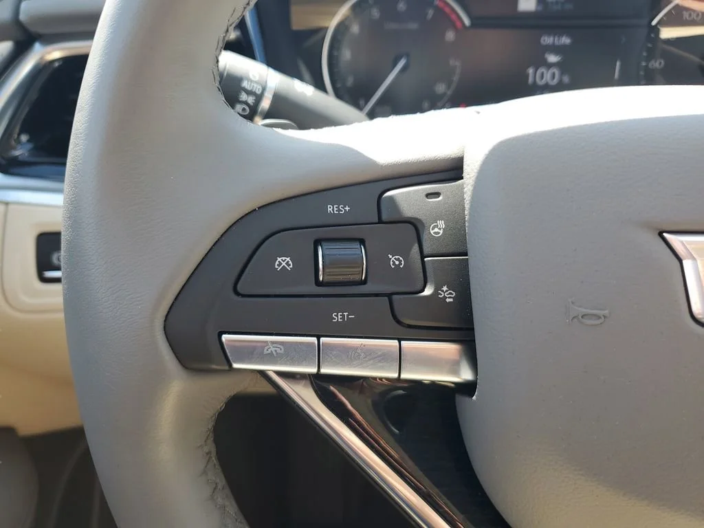 Used 2024 Crystal White Tricoat Cadillac Premium Luxury image 21