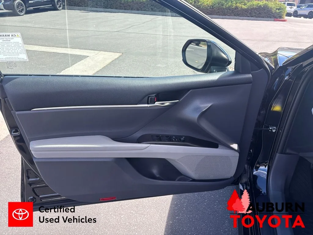 Certified Used 2023 Midnight Black Metallic Toyota LE image 17