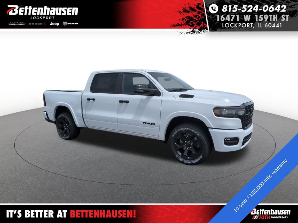 New 2026 Bright White Clear-Coat Exterior Paint RAM BIG HORN image 5
