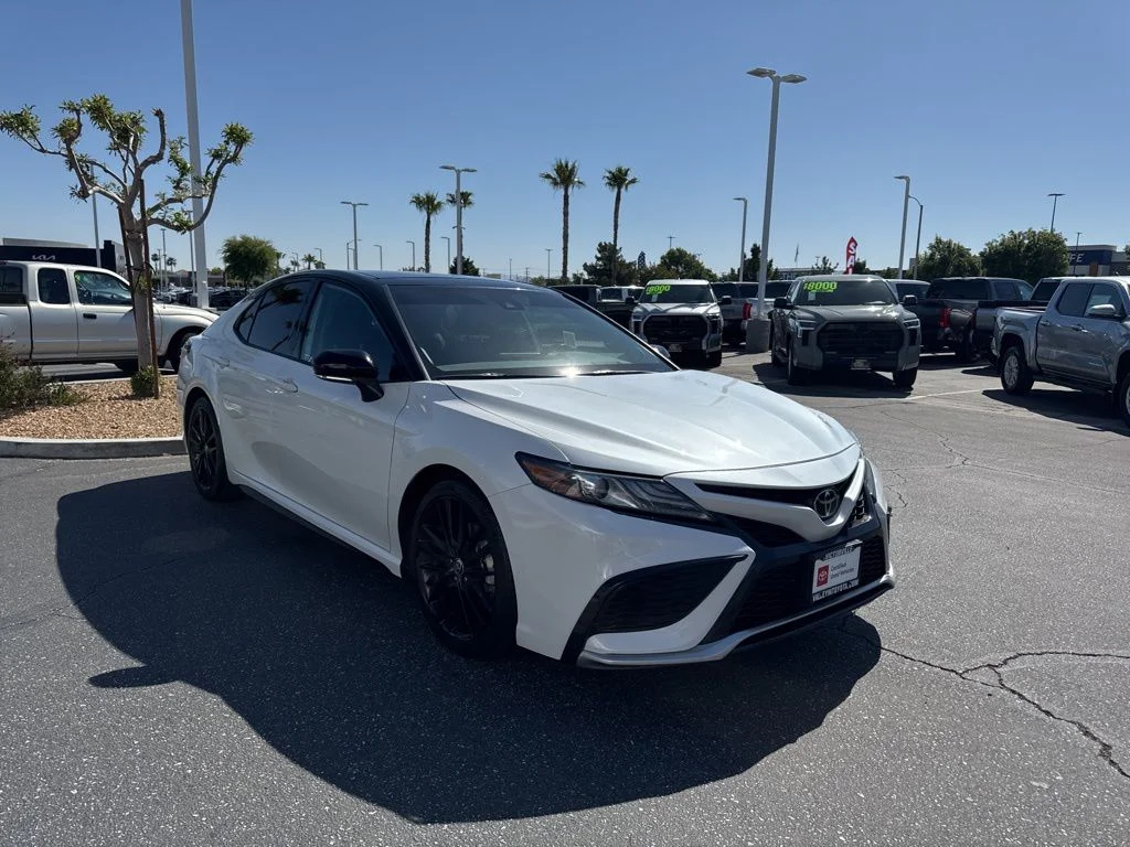 Used 2023 Beige Toyota XSE V6 image 4