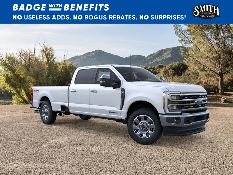 New 2026 Star White Metallic Tri-Coat Ford F-350® Lariat® image 8