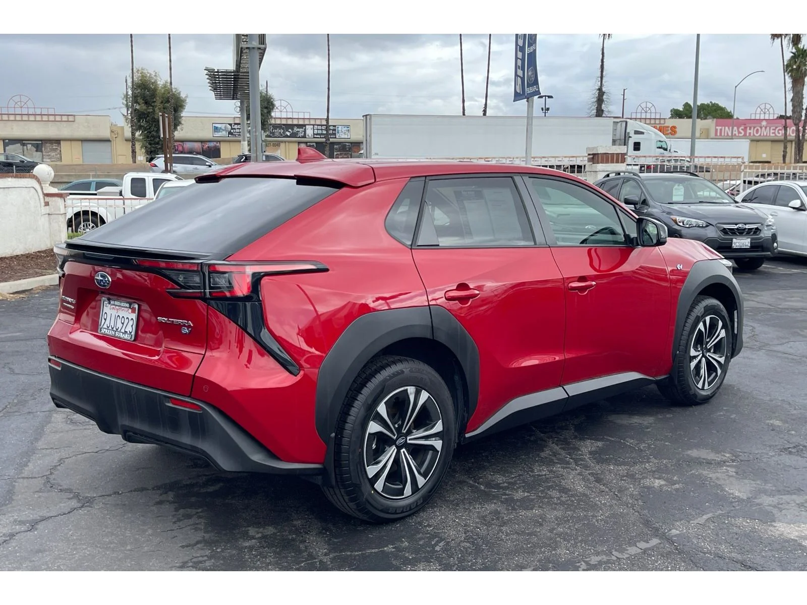 Used 2023 Elemental Red Pearl Subaru Premium image 5