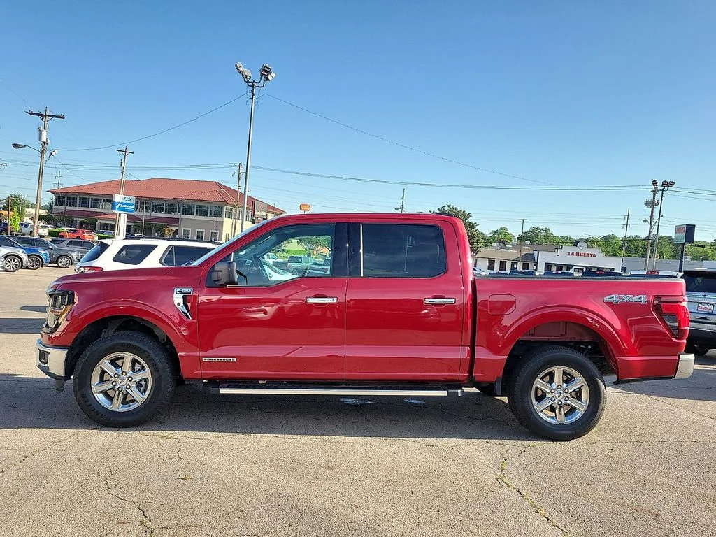 Certified Used 2025 Red Metallic Ford XLT image 3