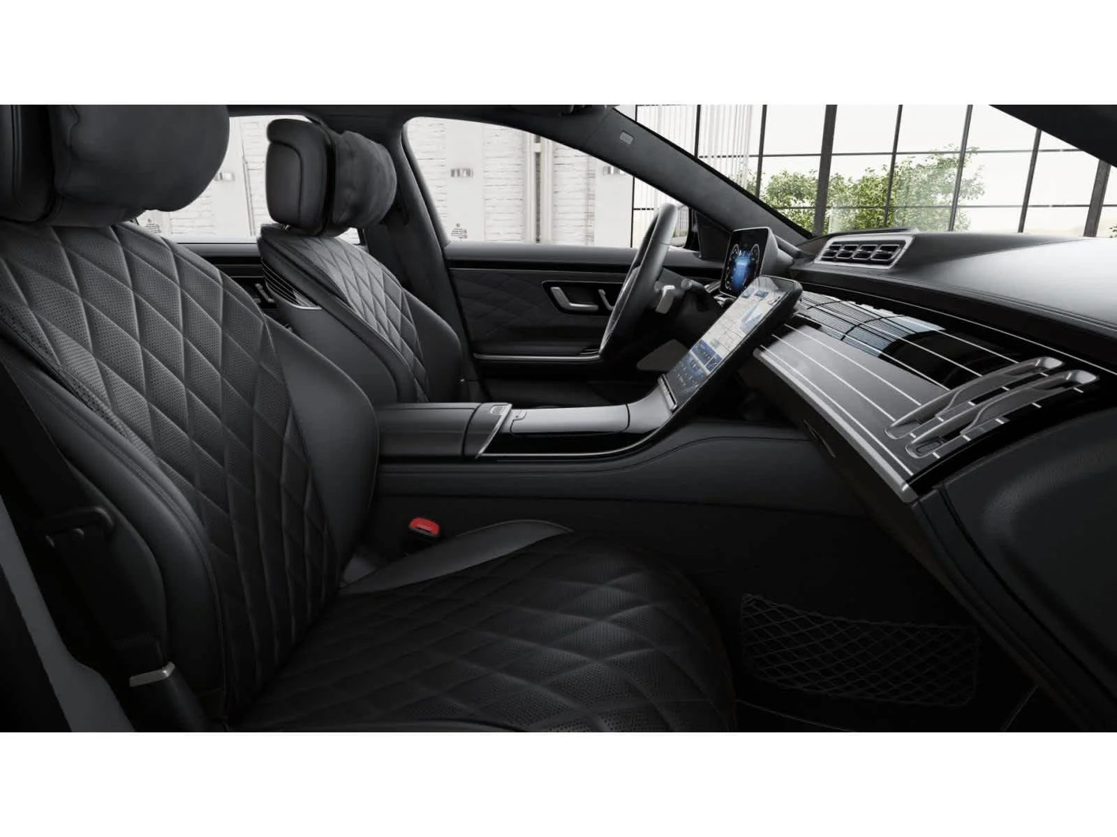 New 2026 Obsidian Black Metallic Mercedes-Benz S 580 image 3