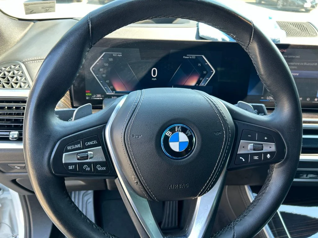 Used 2025 White BMW xDrive50e image 11