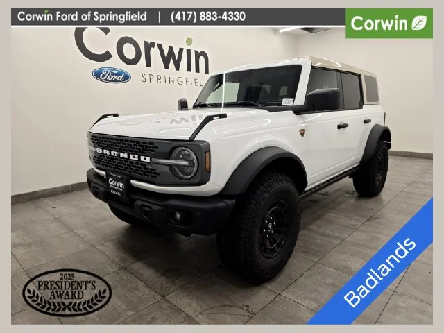 New 2026 Oxford White Ford Badlands® image 1