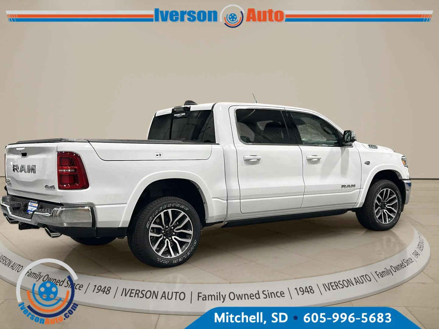 New 2027 Bright White Clear-Coat Exterior Paint RAM Longhorn image 7