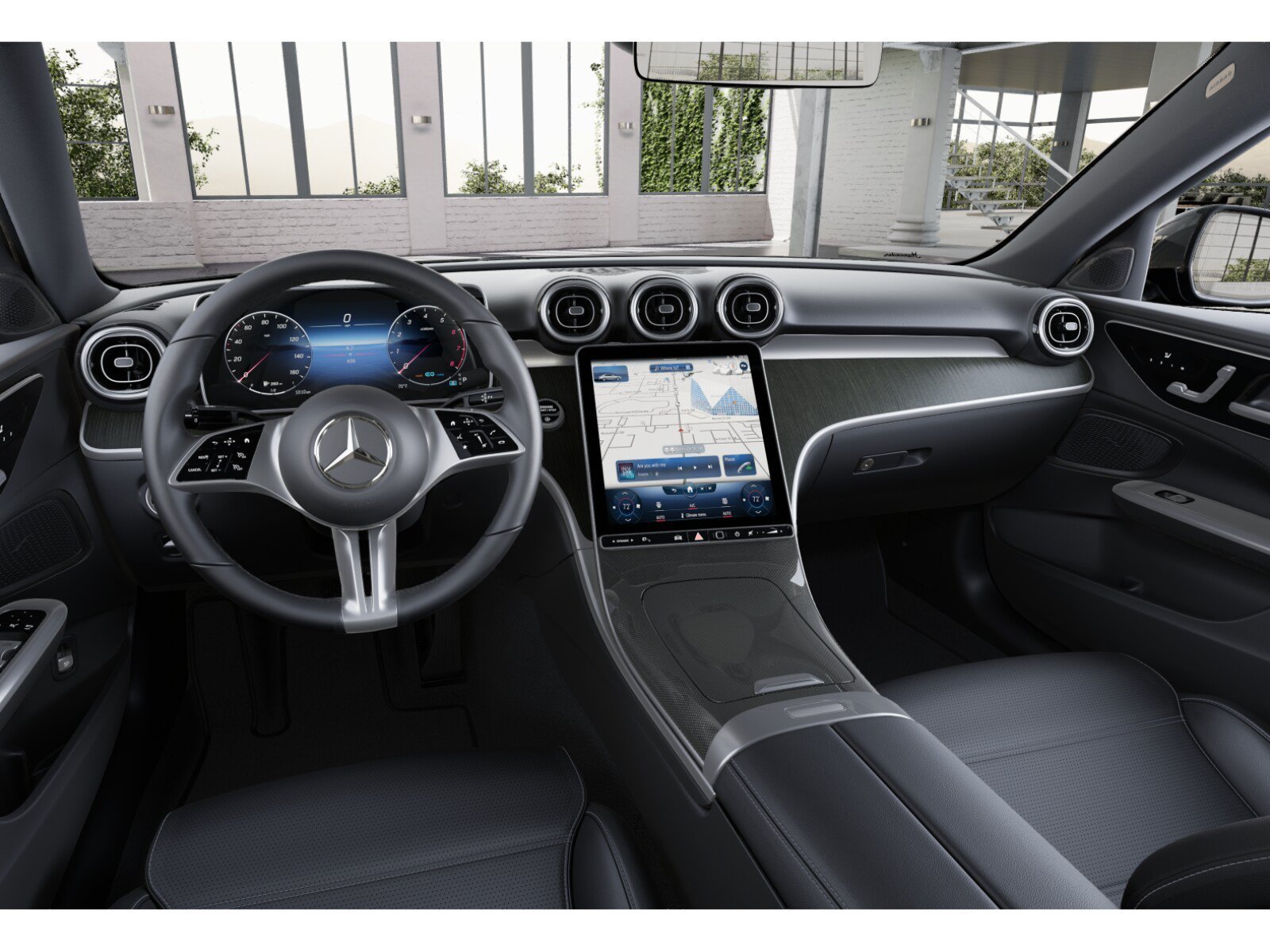Used 2023 Black Mercedes-Benz C 300 image 3