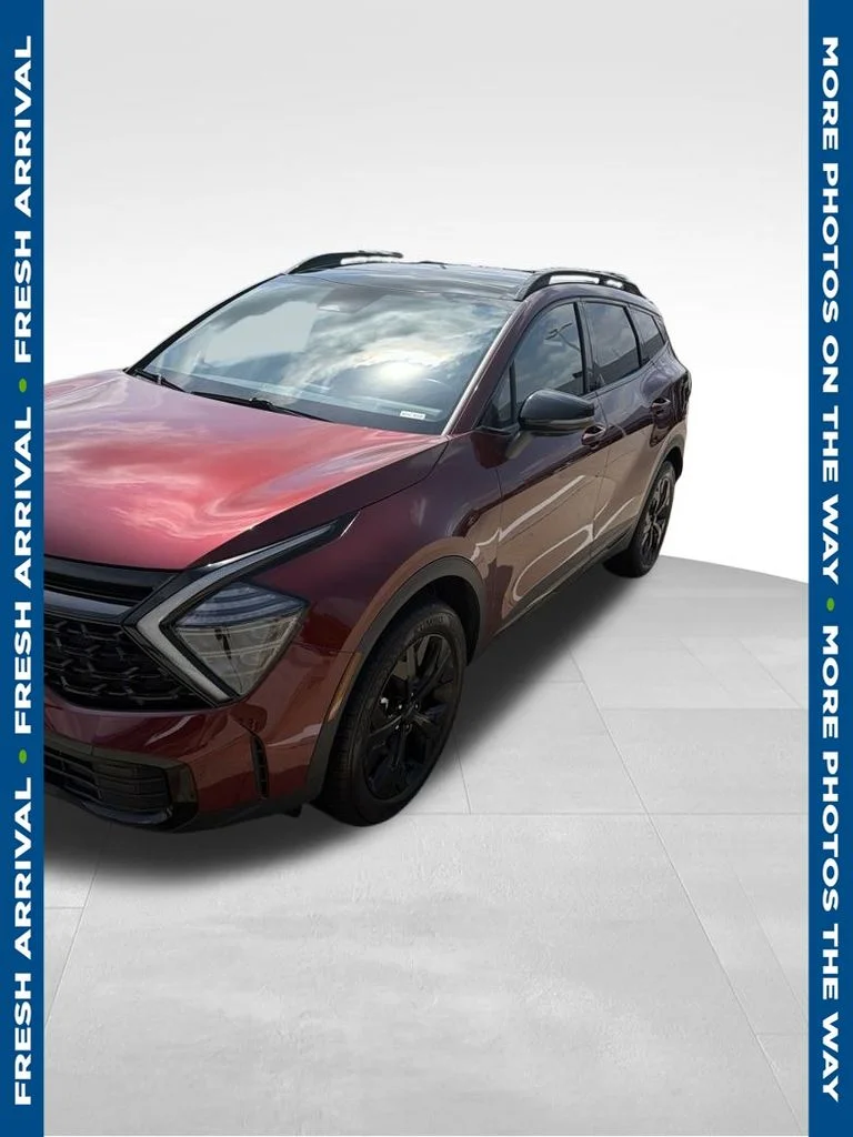 Certified Used 2025 Red Kia X-Line image 1