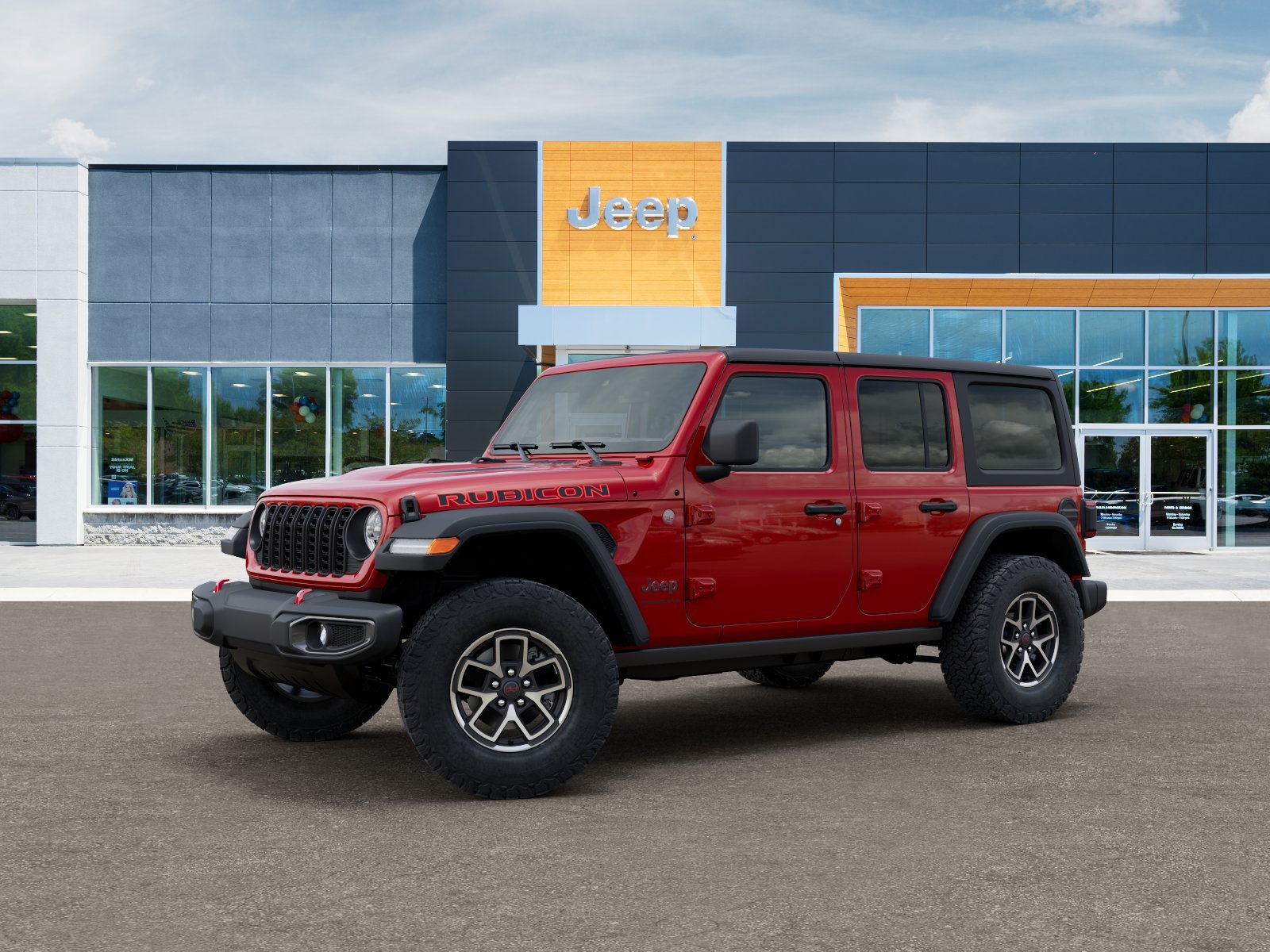 New 2026 Firecracker Red Clear-Coat Exterior Paint Jeep Rubicon image 28
