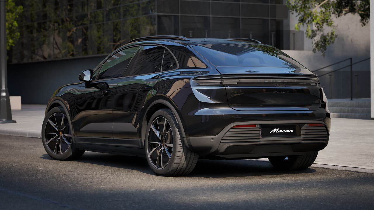 New 2026 Jet Black Metallic Porsche 4 Electric image 3