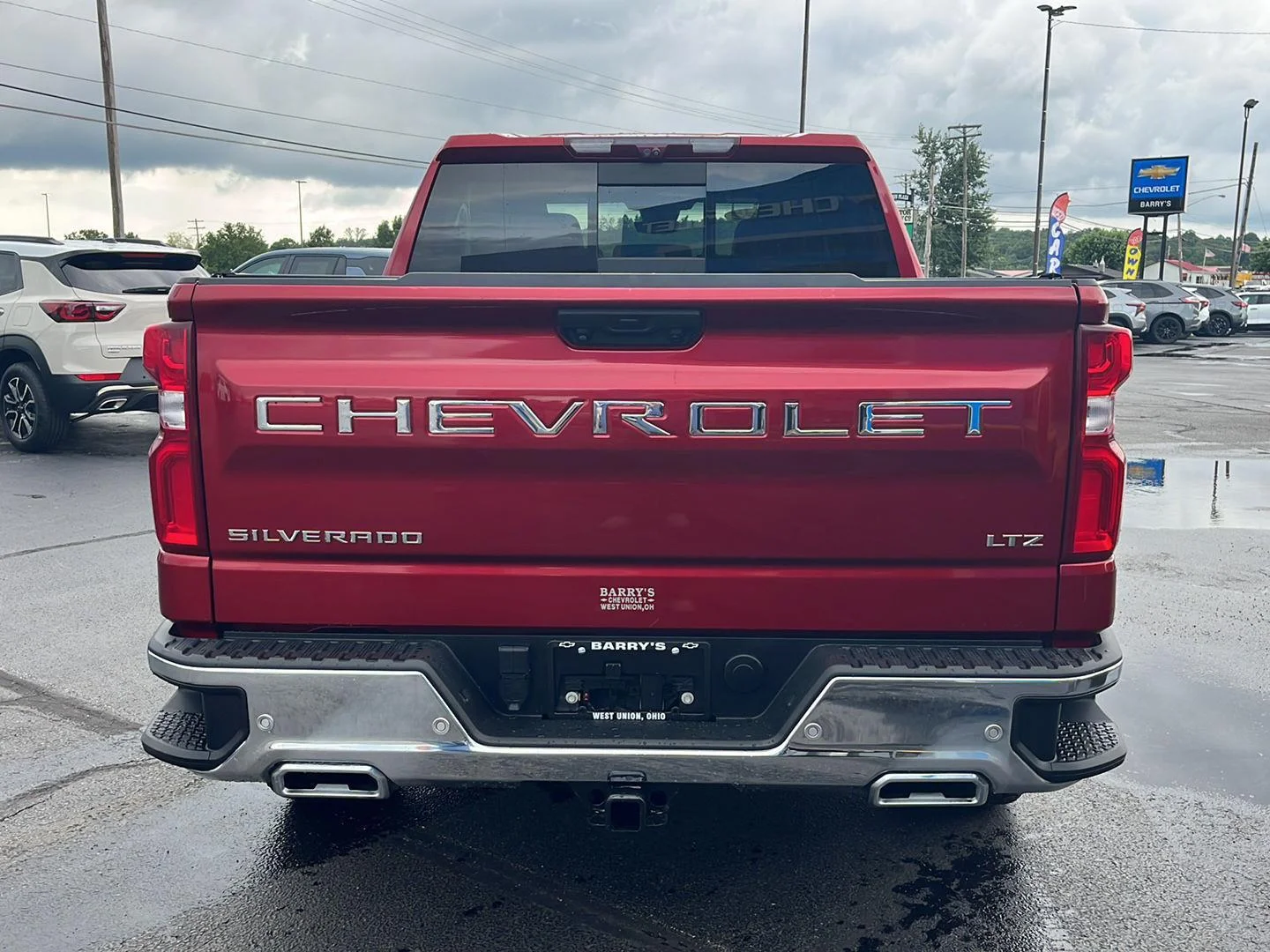 Used 2022 Cherry Red Tintcoat Chevrolet LTZ image 6