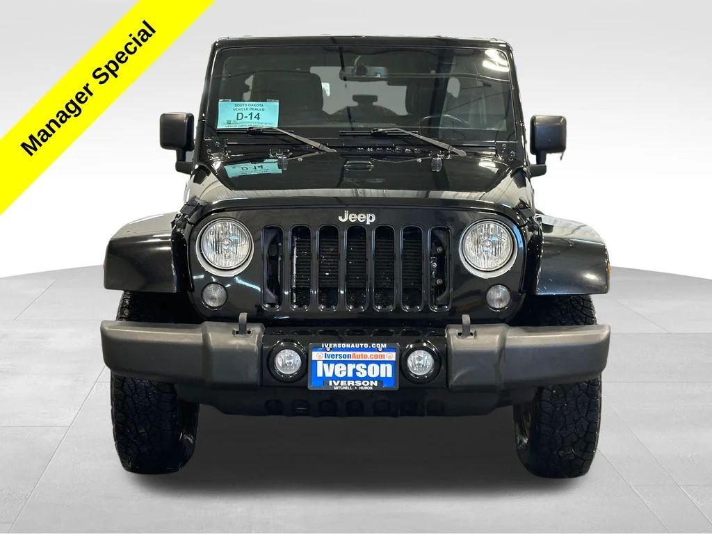 Used 2016 Black Jeep Unlimited Sahara image 2
