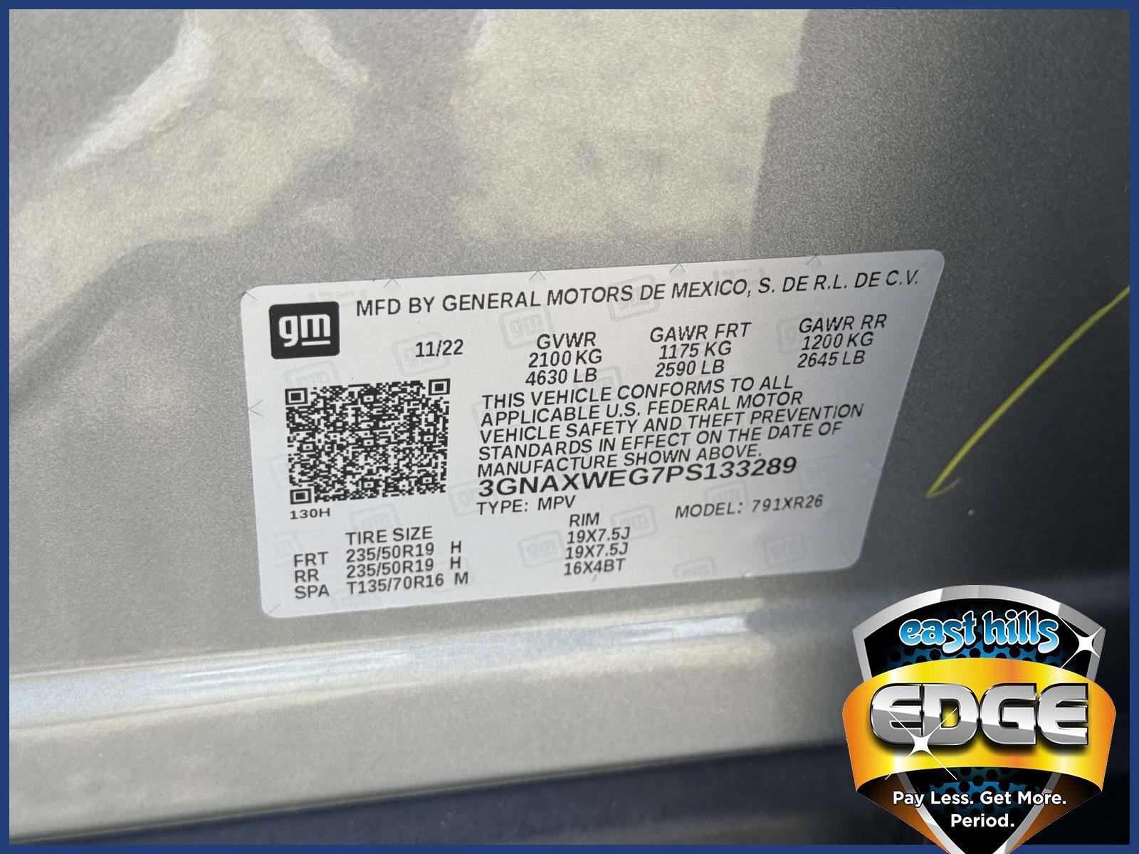 Used 2023 Sterling Gray Metallic Chevrolet RS image 17
