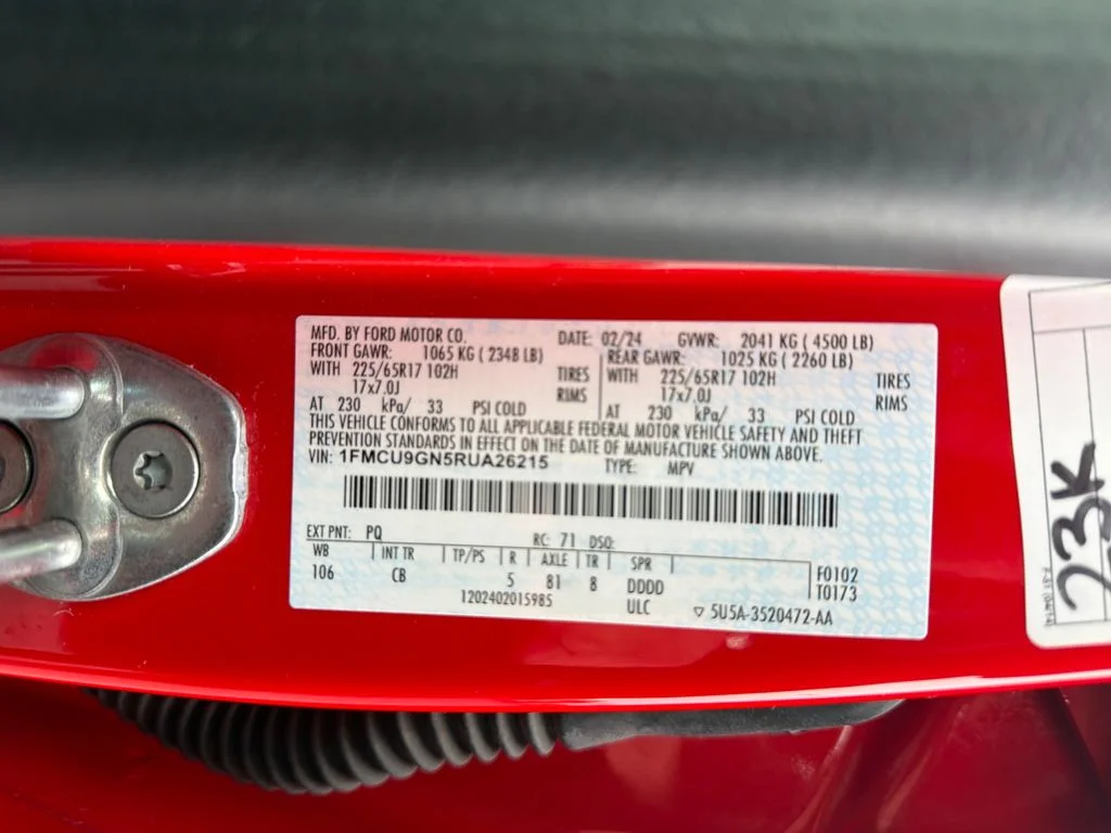 Used 2024 Red Ford Active image 29