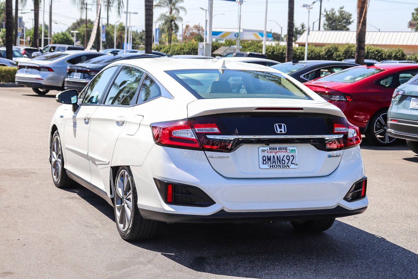 Used 2019 Platinum White Honda Base image 13