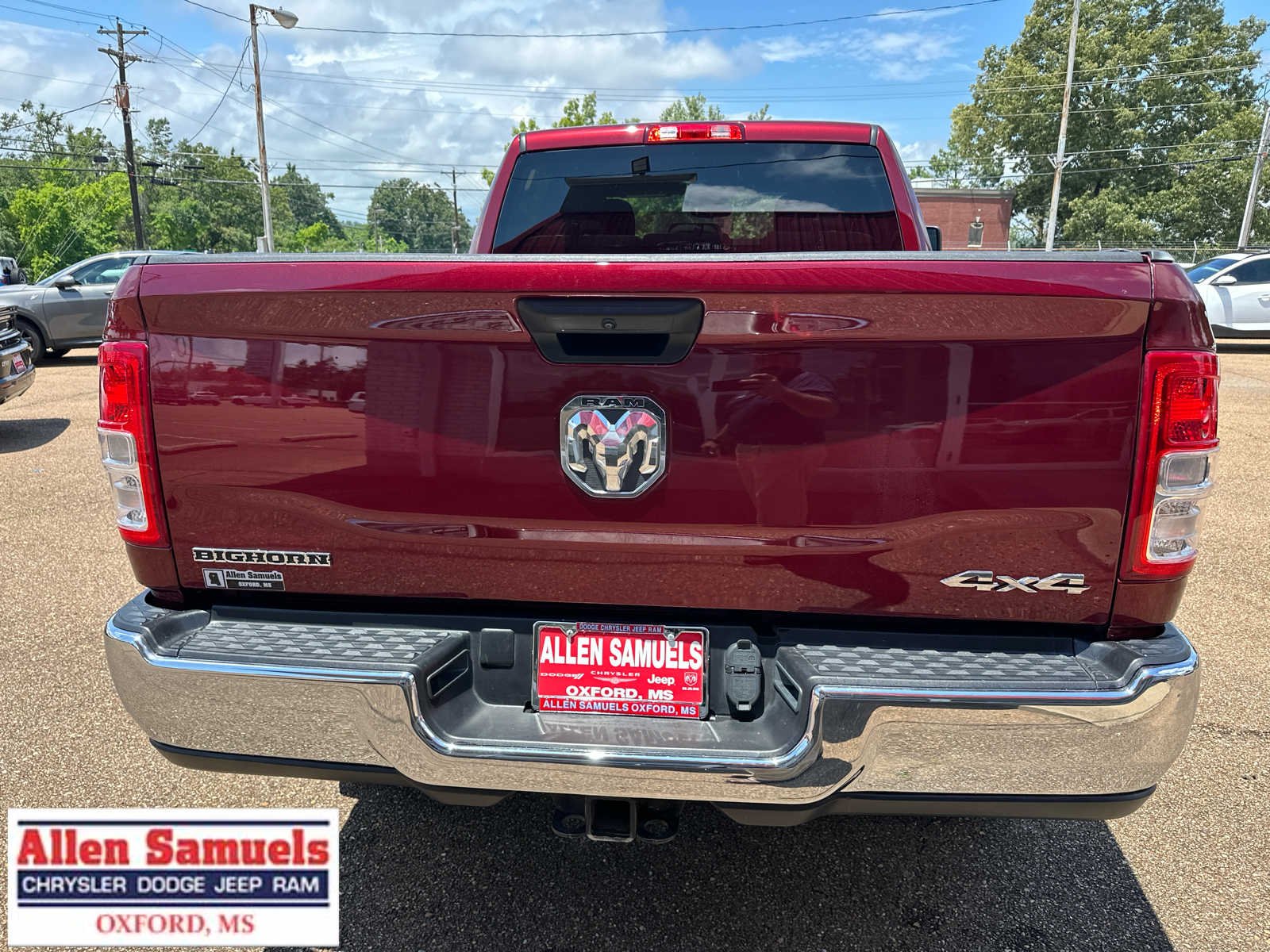 Used 2024 Delmonico Red Pearlcoat Ram Big Horn image 4