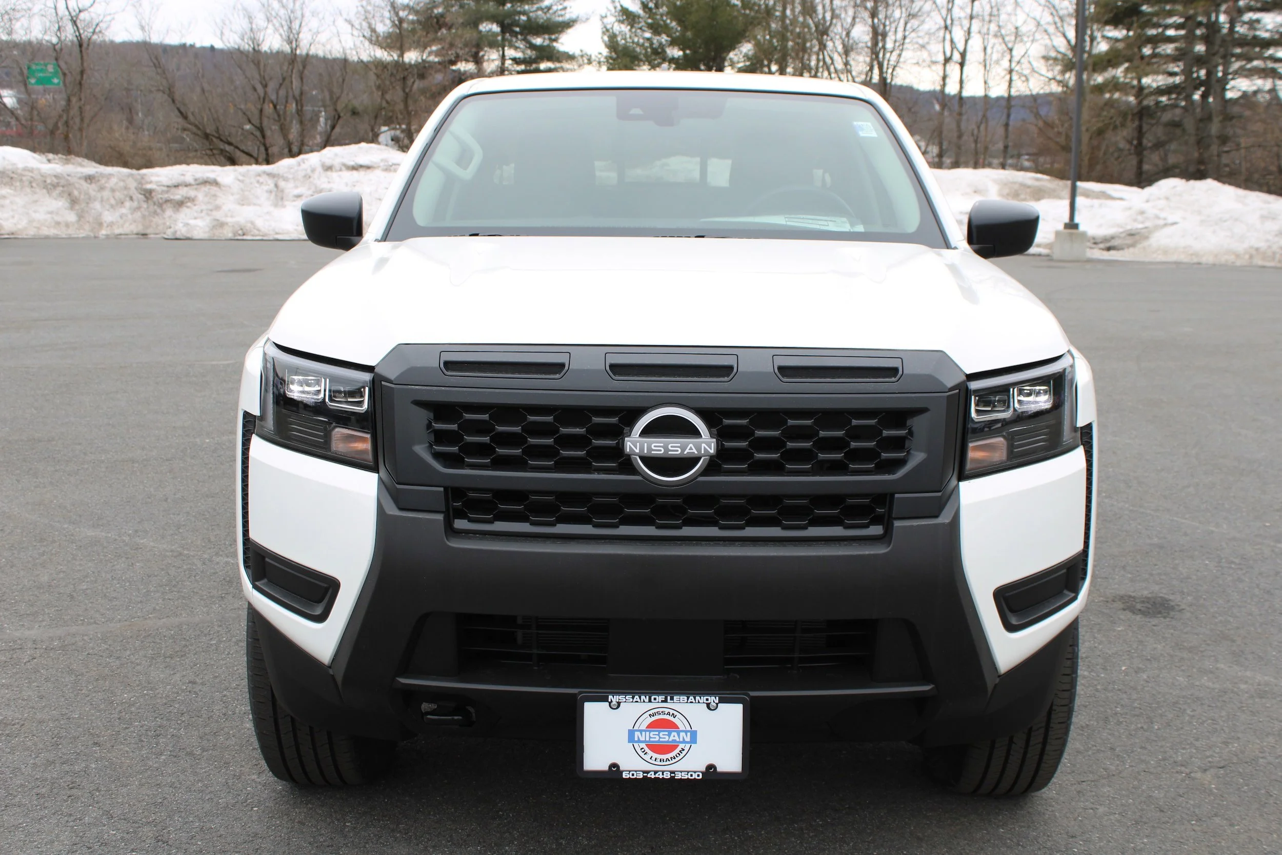 New 2026 Glacier White Nissan Crew Cab S image 1