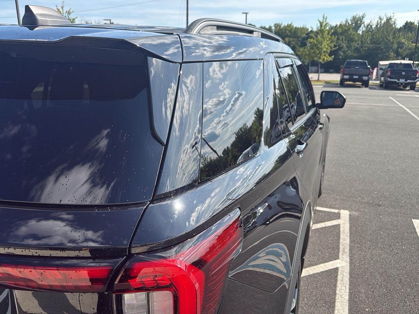 Used 2025 Agate Black Metallic FORD STLINE image 10